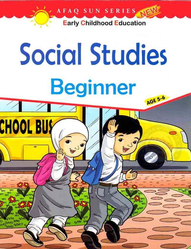 Afaq Sun Series Early Childhood Education Social Studies Book for Beginner Age 5-6