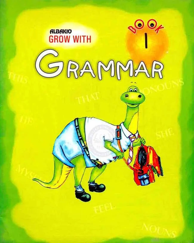 Albakio Grow With Grammar Book 1 Multan Kitab Ghar