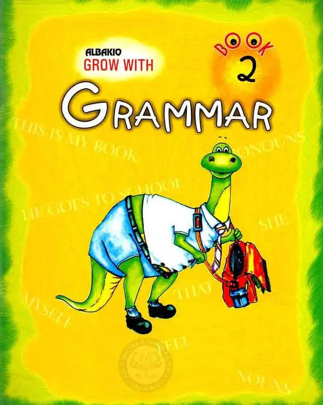 Albakio Grow With Grammar Book 2 Multan Kitab Ghar