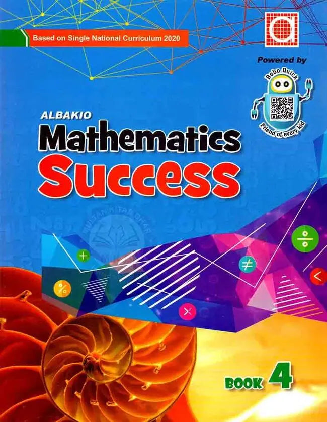 Success Math Book Albakio Mathematics Success Book 4 By Robo Quick - Multan Kitab Ghar