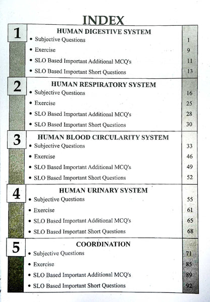 Alif Key Stone Biology Notes 10th Class Subjective + Objective By Muhammad Tariq - MKG