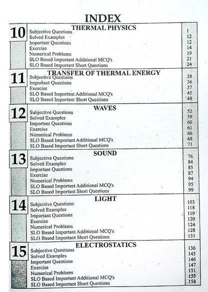 Alif Key Stone Physics Notes for 10th Class By Muhammad Abbas Bhatti - MKG