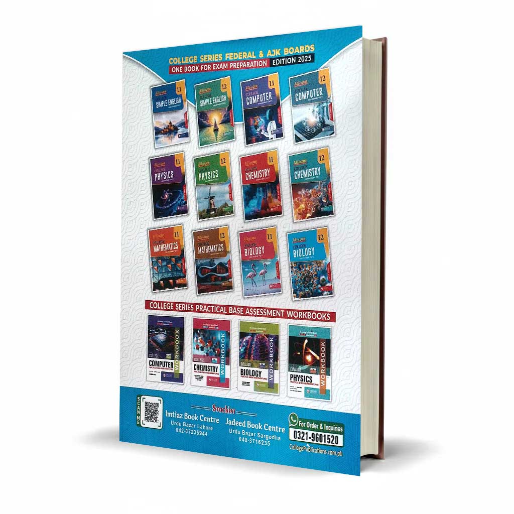 All in One College Biology Class 12 – Intermediate Part-II (Federal & AJK)