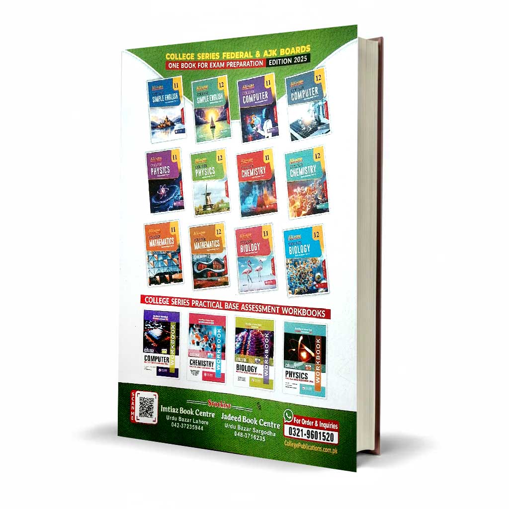 All in One College Physics Class 12 – Intermediate Part-II (Federal & AJK)