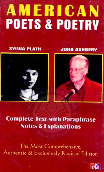 American Poets And Poetry Literature Book By John Ashbery Multan Kitab Ghar