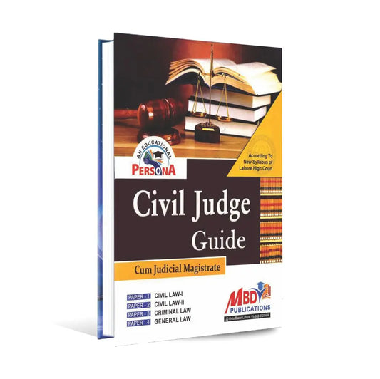 An Educational Persona Civil Judge Guide by Majeed Book Multan Kitab Ghar