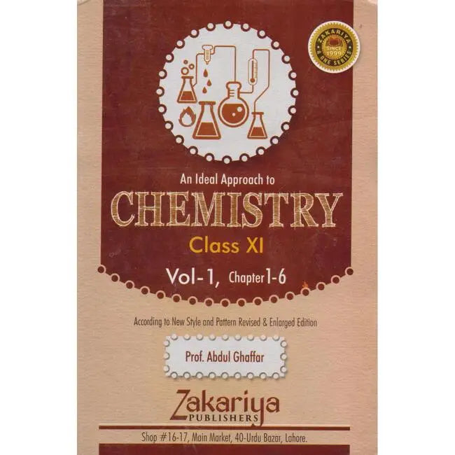 An Ideal Approach to Chemistry Class 11 Book By Abdul Ghaffar Multan Kitab Ghar