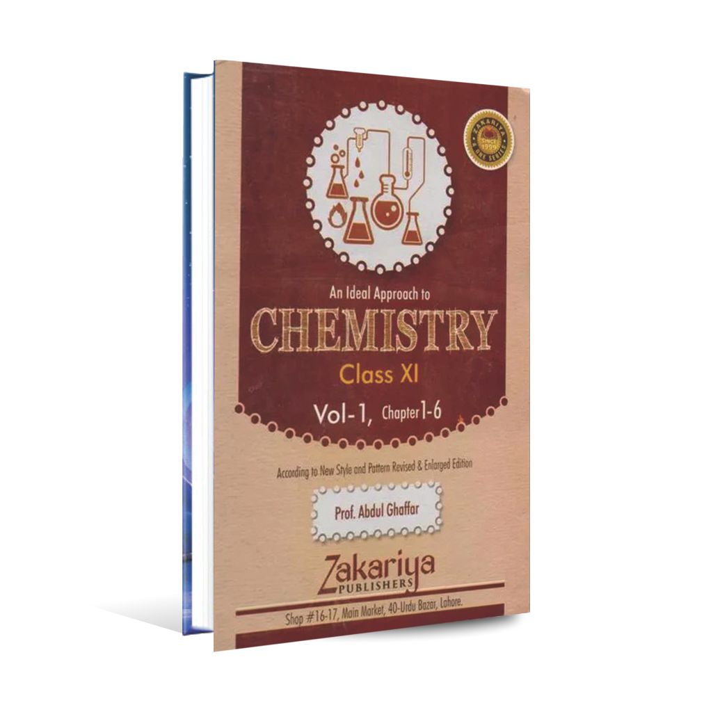 An Ideal Approach to Chemistry Class 11 Book By Abdul Ghaffar Multan Kitab Ghar
