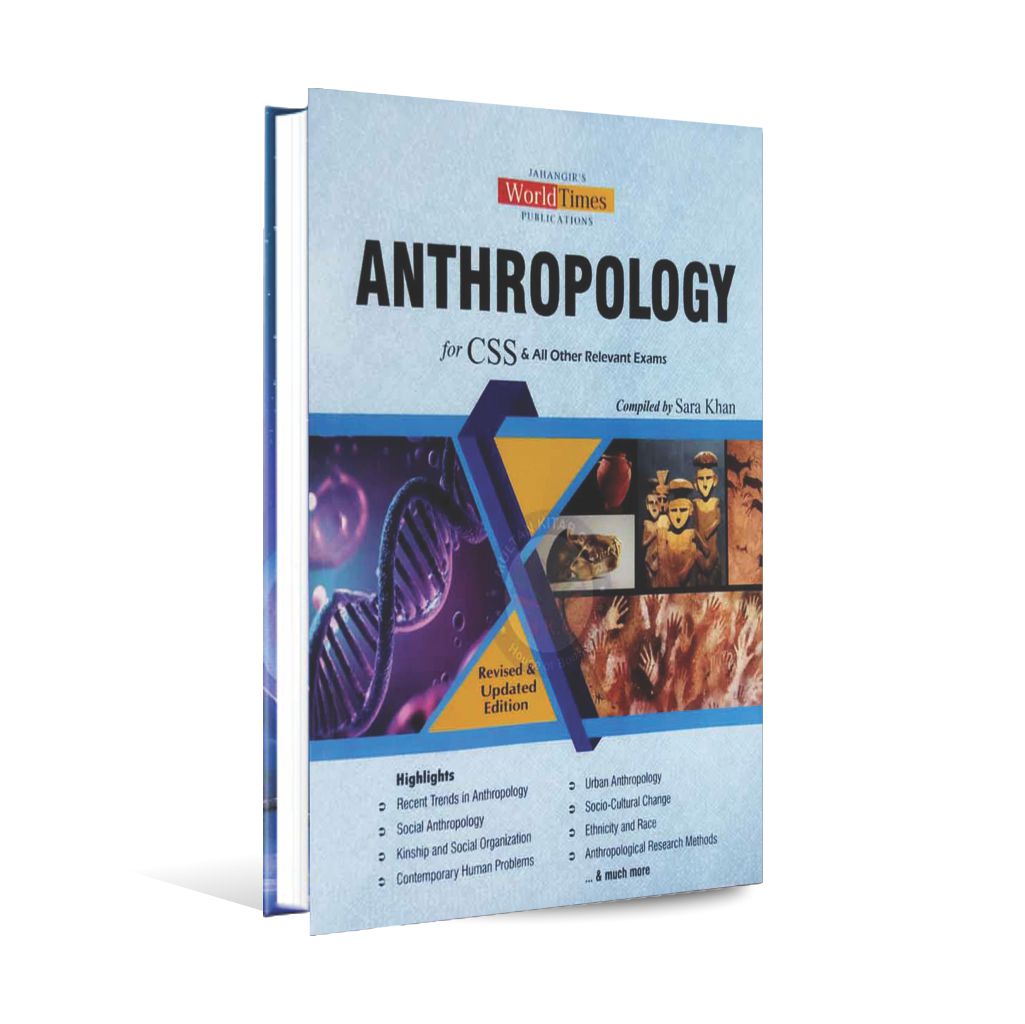 JWT Anthropology Book for CSS by Sara Khan