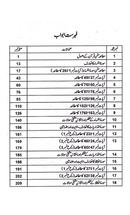 Target Anwar Matan Quran According to New Syllabus for BS 4 Year ( 3rd Semester ) By Prof. Chaudhry Muhammad Hafiz Multan Kitab Ghar