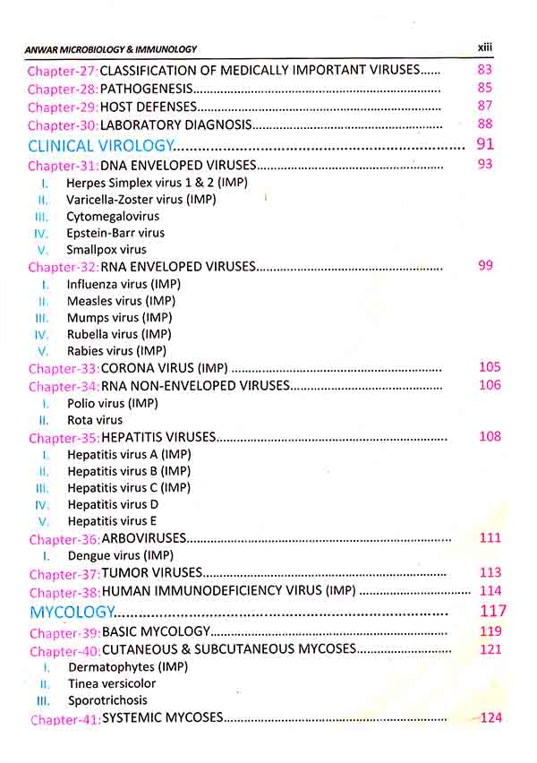 Anwar Microbiology Immunology & Laboratory Diagnoses for MBBS, BDS, DPT, MLT and Other By Muhammad Sanaullah 2nd Edition Multan Kitab Ghar