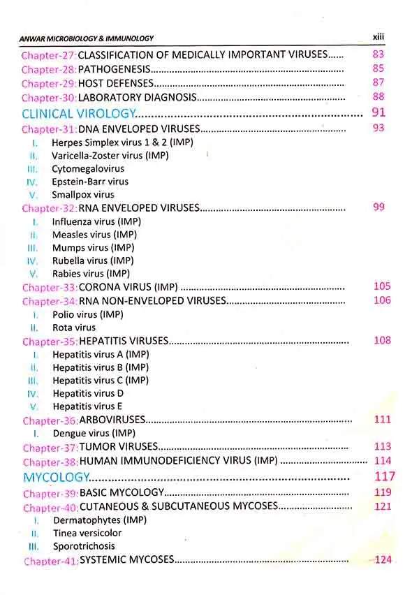 Anwar Microbiology Immunology & Laboratory Diagnoses for MBBS, BDS, DPT, MLT and Other By Muhammad Sanaullah 2nd Edition Multan Kitab Ghar