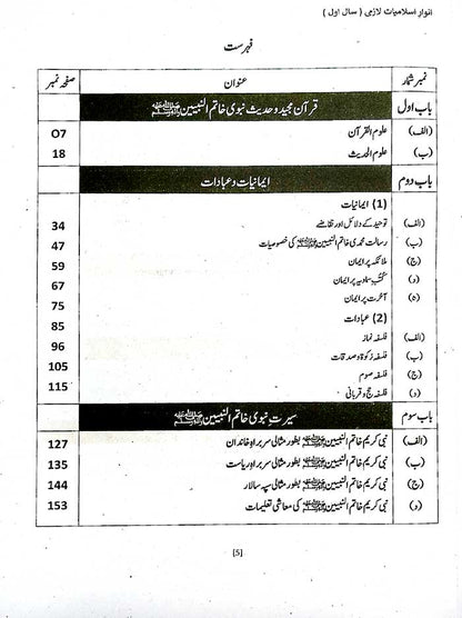 Anwar ul Islamiat For Class 11 by Rana Mohammad Usman - MKG