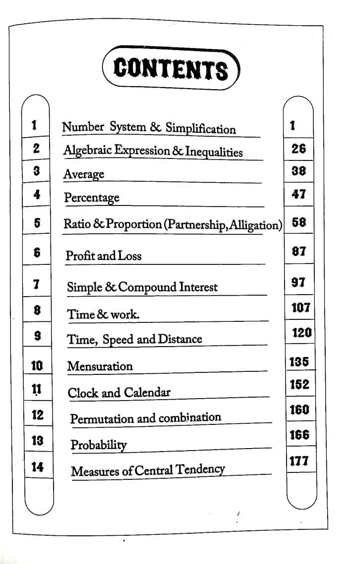 Emporium Arithmetic Basic Mathematics (MCQ's) Book with Explanatory Answers for CSS, PMS Competitive Exams Book By Attique Khalil Multan Kitab Ghar