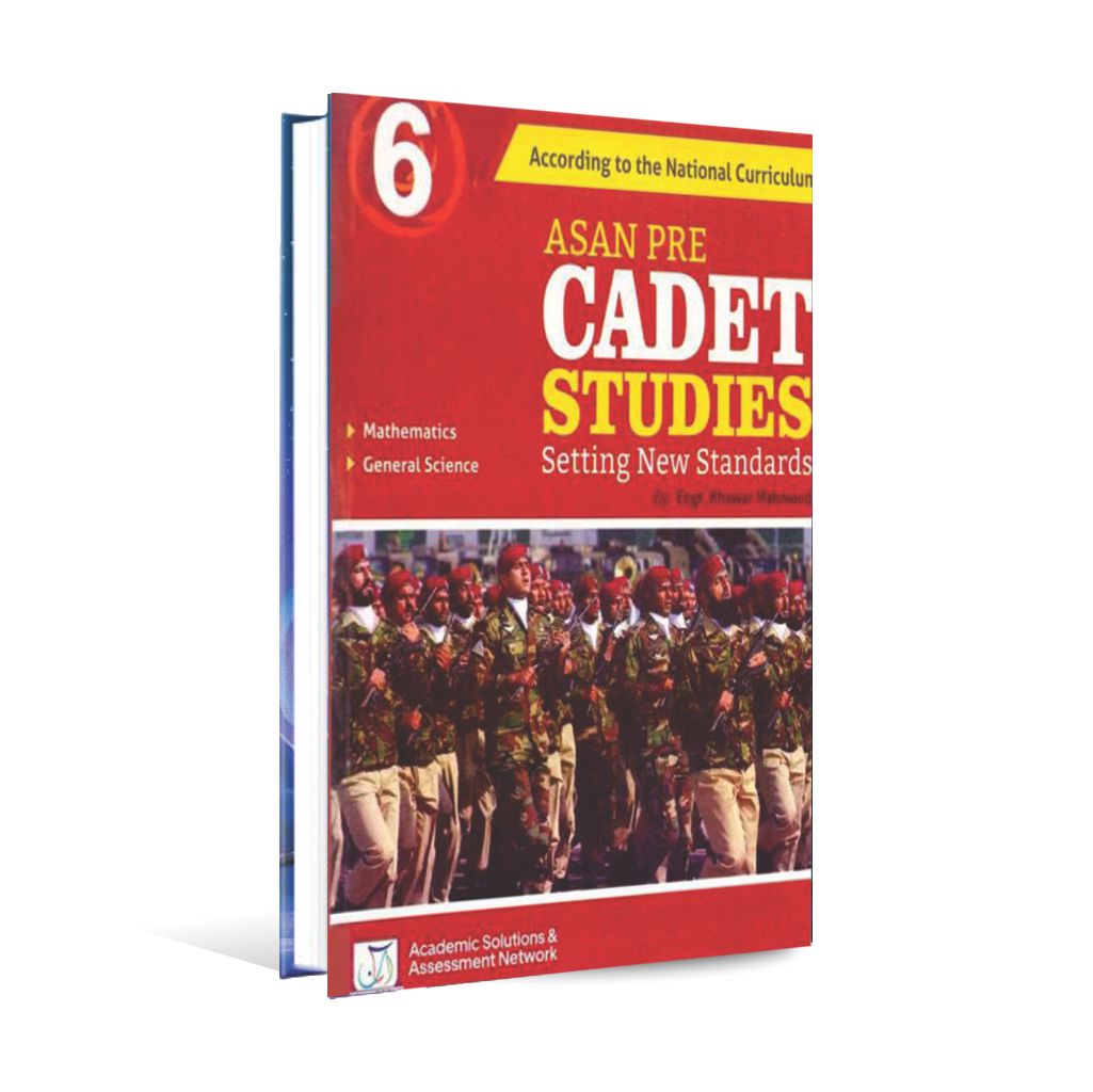 Asan Pre Cadet Studies Book For Class 6th By Khawar Mahmood Multan Kitab Ghar