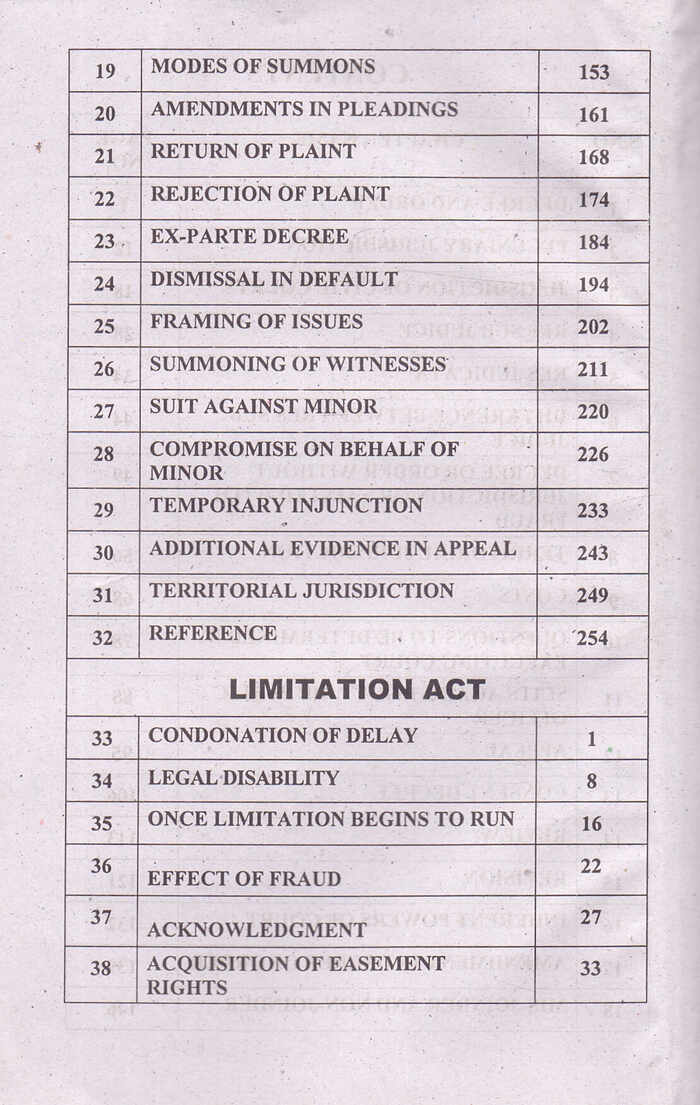 UBC Assignments on CPC Book For LL.B paper-1,part 3 By University Book Corner