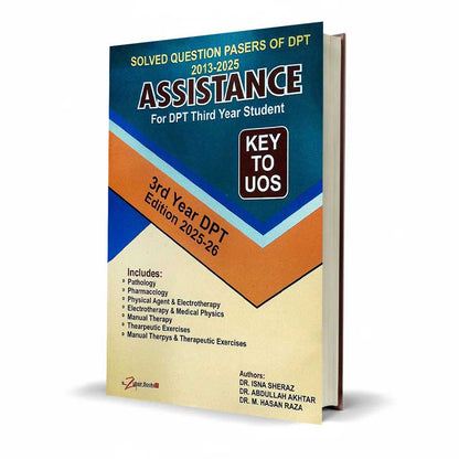 Assistance Key to UOS 2014-2021 Book for 3rd Year DPT Student Solved University Papers 5th Ed. 2021-22 By Dr. Abdullah Akhtar