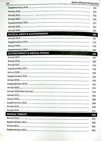 Assistance Key to UOS 2014-2021 Book for 3rd Year DPT Student Solved University Papers 5th Ed. 2021-22 By Dr. Abdullah Akhtar 2