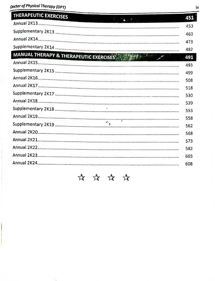 Assistance Key to UOS 2014-2021 Book for 3rd Year DPT Student Solved University Papers 5th Ed. 2021-22 By Dr. Abdullah Akhtar 3