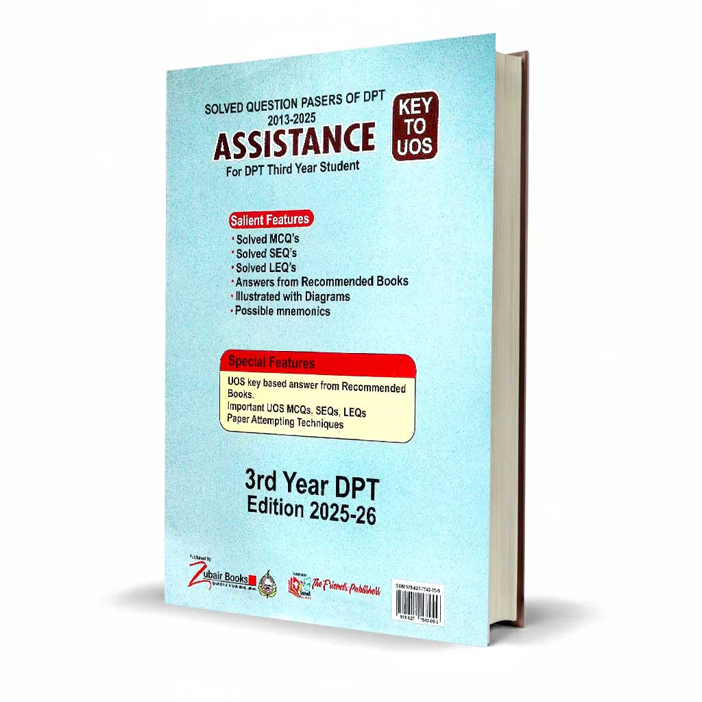 Assistance Key to UOS 2014-2021 Book for 3rd Year DPT Student Solved University Papers 5th Ed. 2021-22 By Dr. Abdullah Akhtar4