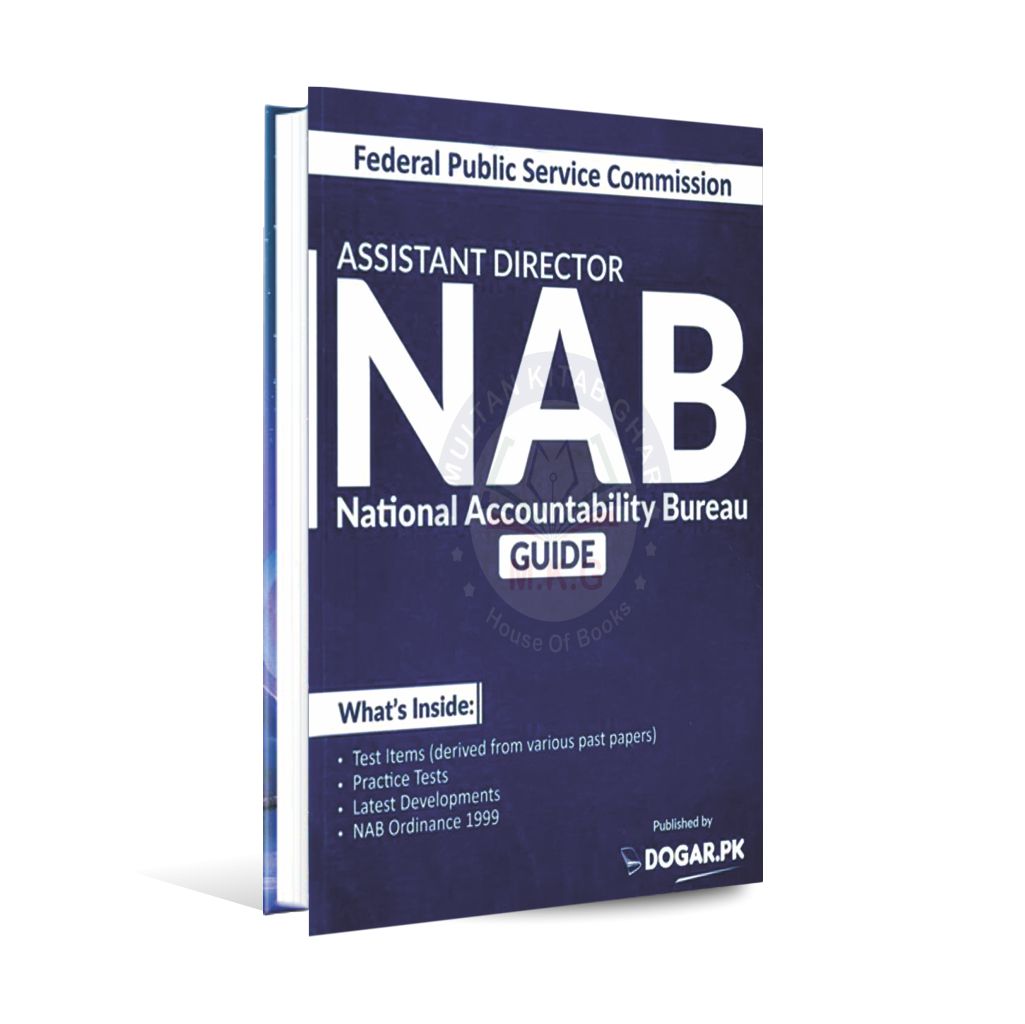 Assistant Directors NAB Book For FPSC By Dogar.PK Multan Kitab Ghar