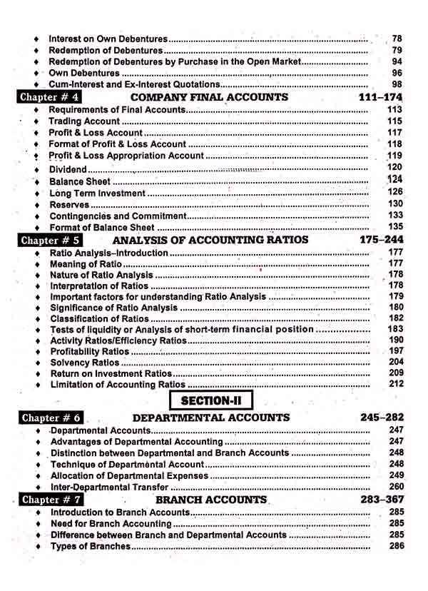 Azeem Advanced Accounting Book For B.com Hons Part 1 By Sohail Afzal