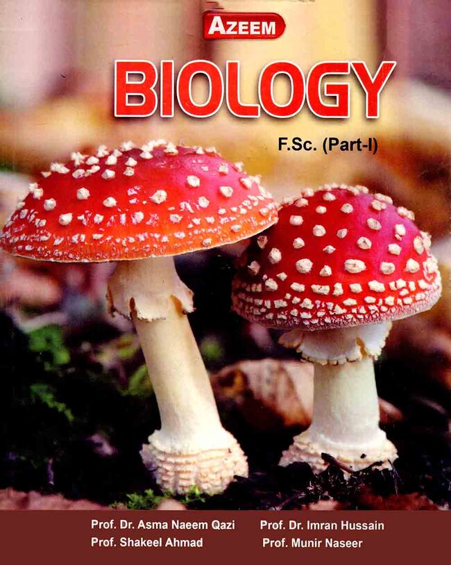 Azeem Biology Book For F.Sc Part 1 By Dr. Imran Hussain Multan Kitab Ghar