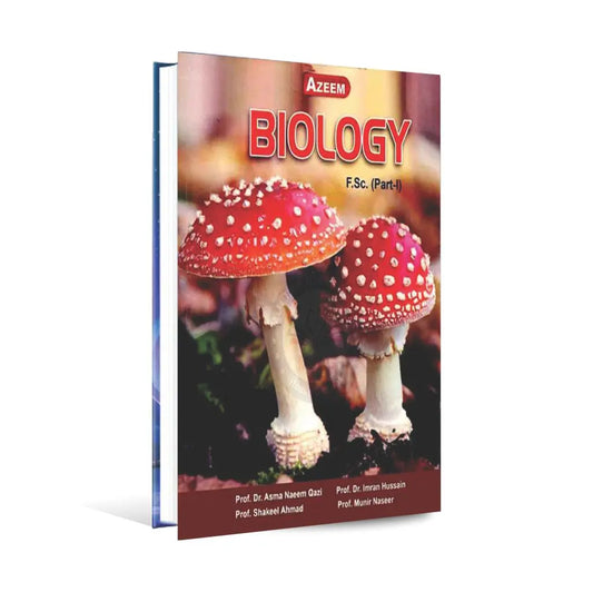 Azeem Biology Book For F.Sc Part 1 By Dr. Imran Hussain Multan Kitab Ghar