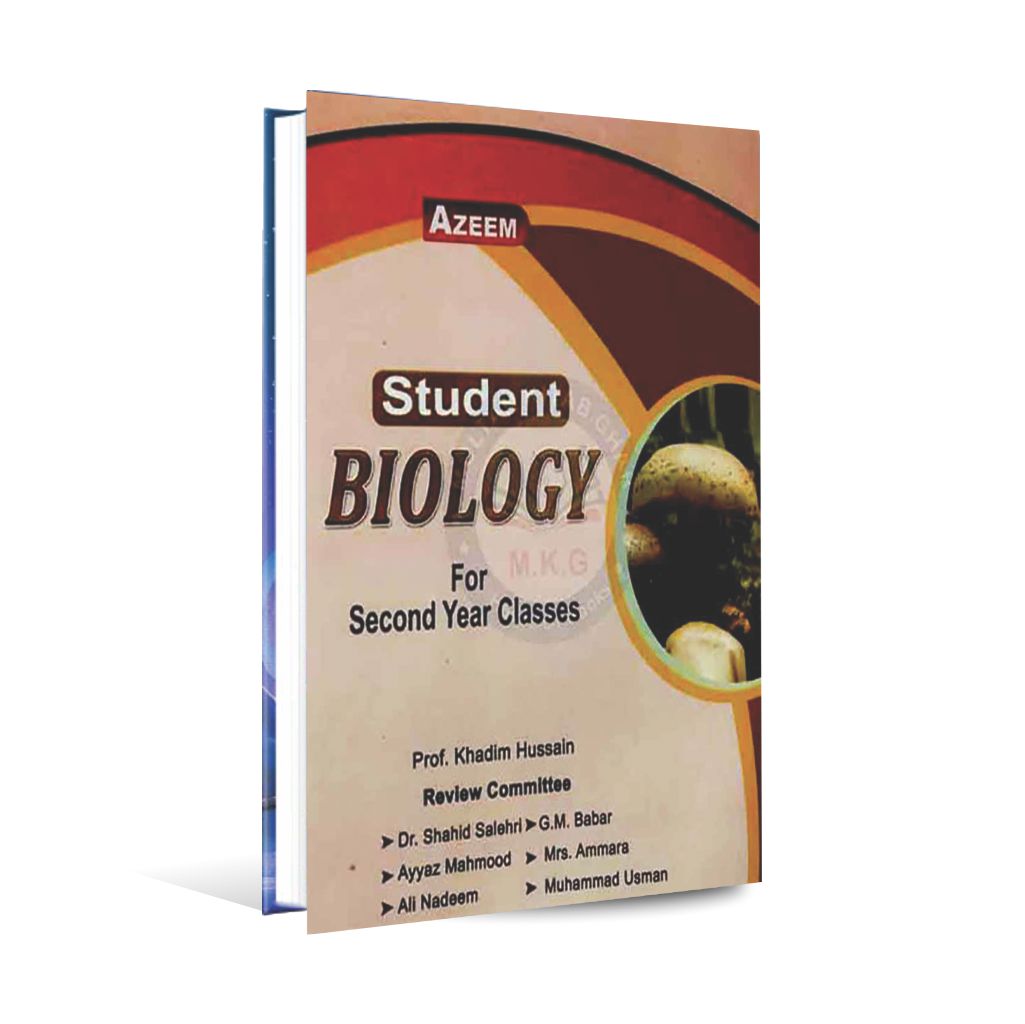 Azeem Biology Book For F.Sc Part 2 By Dr. Imran Hussain Multan Kitab Ghar