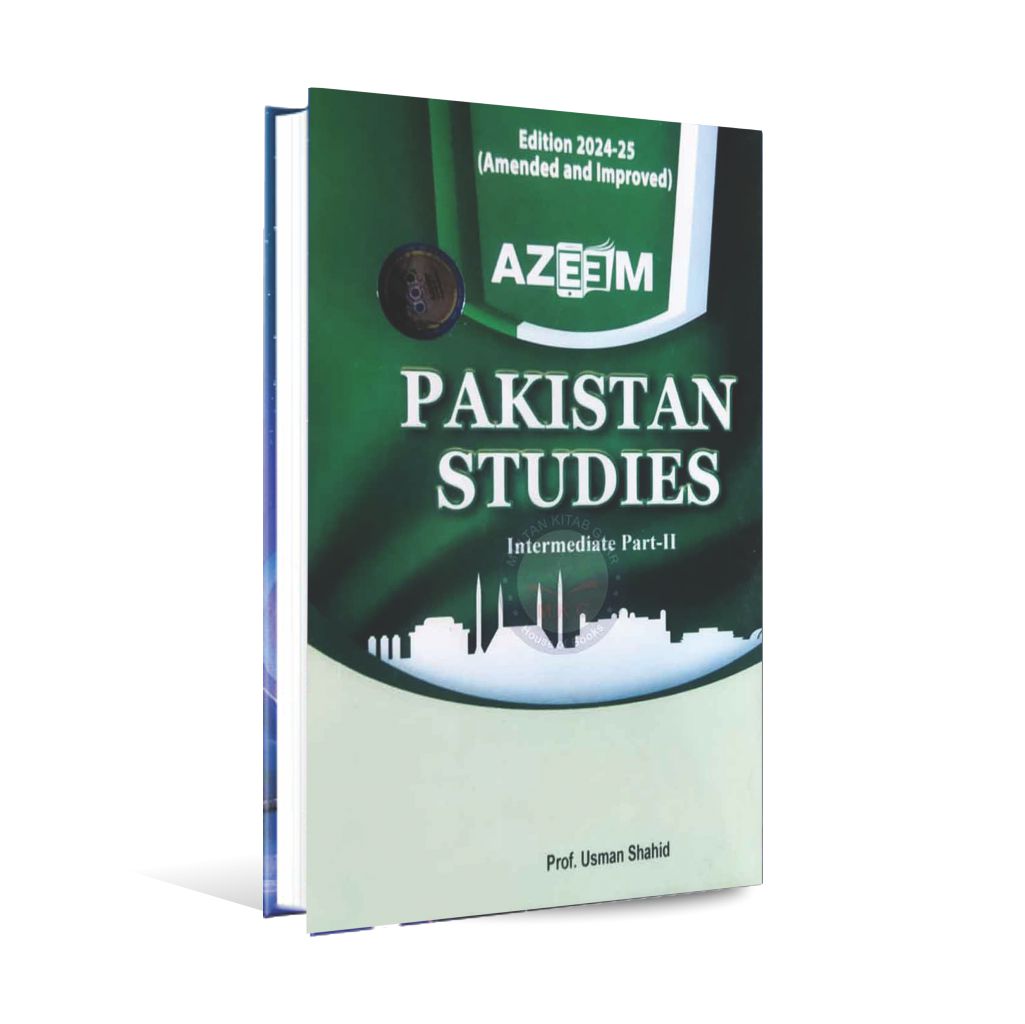 Azeem Pakistan Studies Book for Intermediate Part 2 By Prof. Usman Shahid