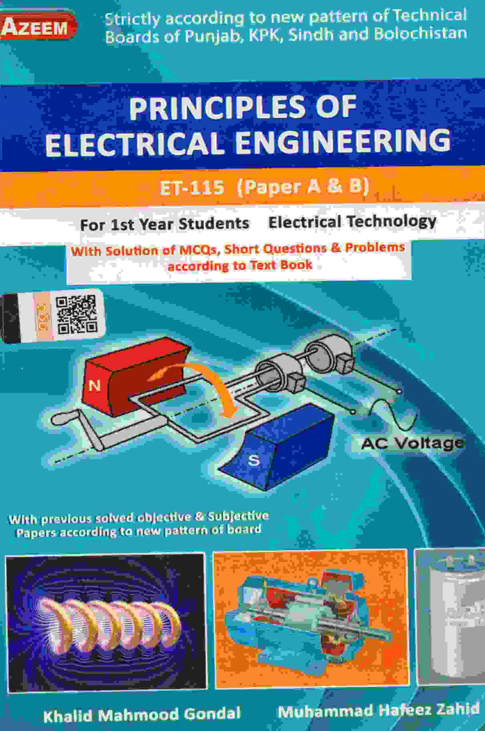 Azeem Principles Of Electrical Engineering Book By M Hafeez Multan Kitab Ghar