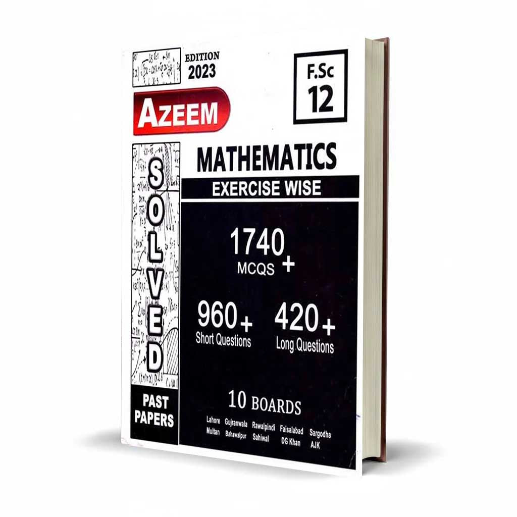 Azeem Solved Past Papers Mathematics For Intermediate Part 2
