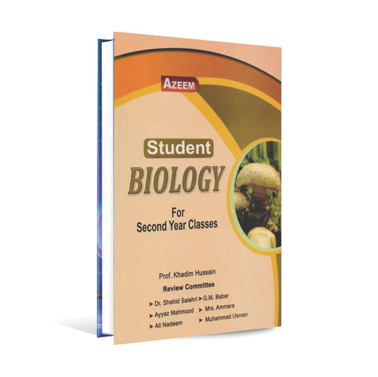 Azeem Student Biology Book For 12 Class By Khadim Hussain - MKG