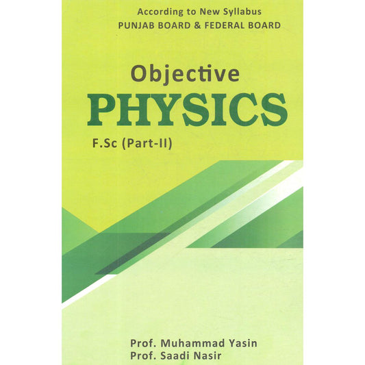 Azeem Objective Physics Part-2 – 12th Class MCQs Practice Book - MKG