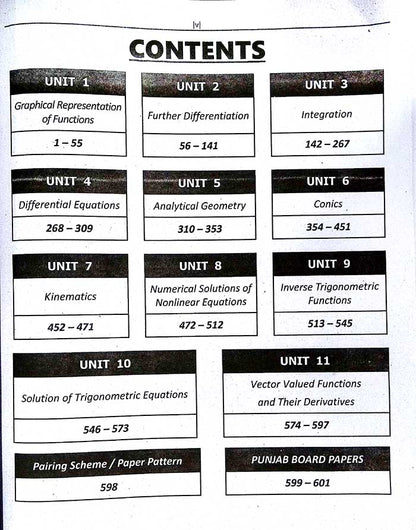 Azeem Easy Notes Mathematics Class 12 Part-II | PECTAA New Syllabus 2026