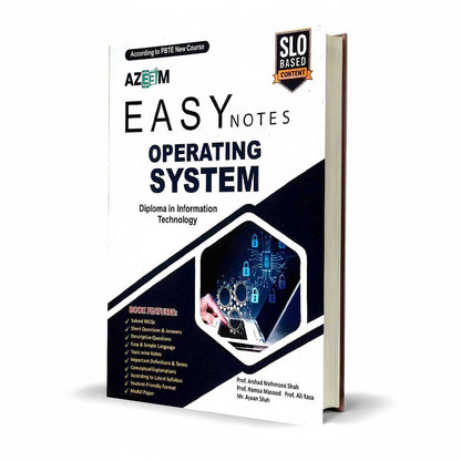 Azeem Easy Notes Operating System DIT | PBTE Latest Edition