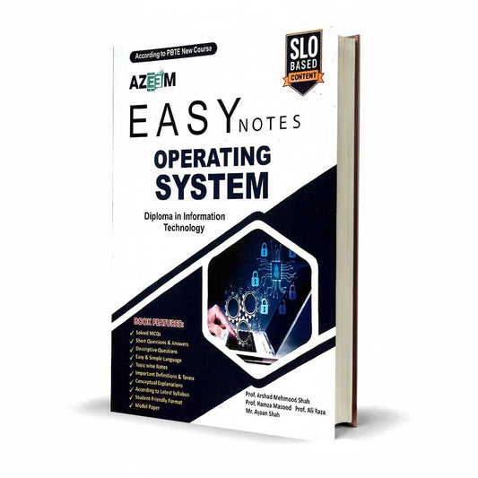 Azeem Easy Notes Operating System DIT | PBTE Latest Edition