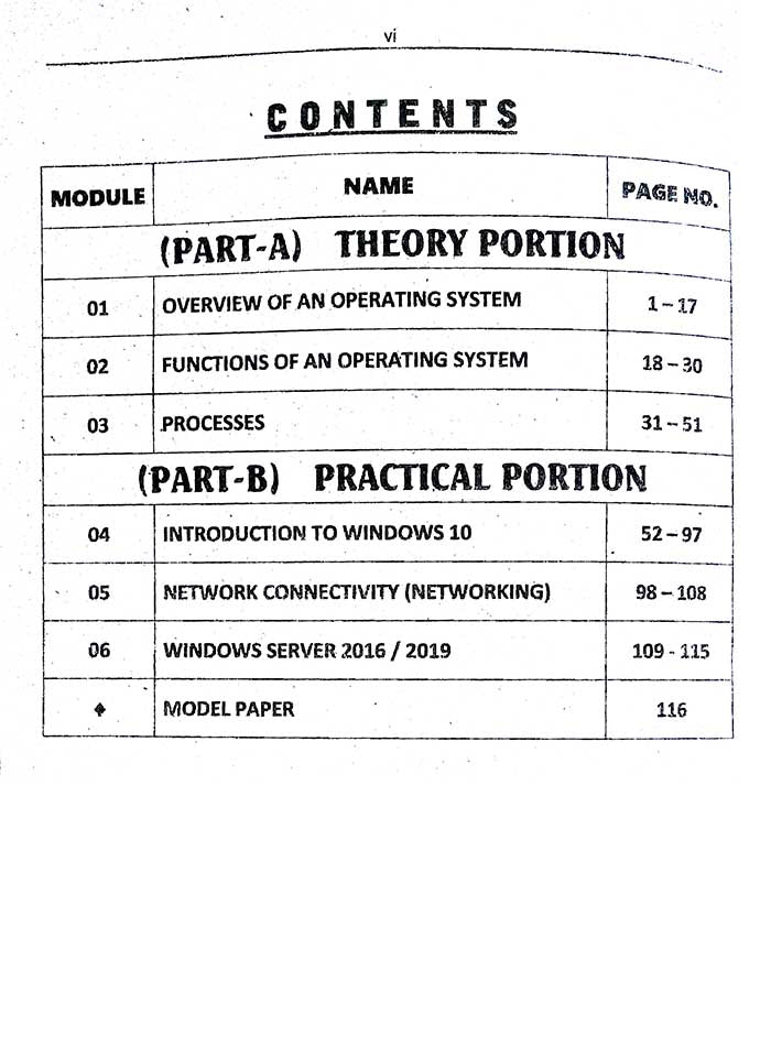 Azeem Easy Notes Operating System DIT | PBTE Latest Edition