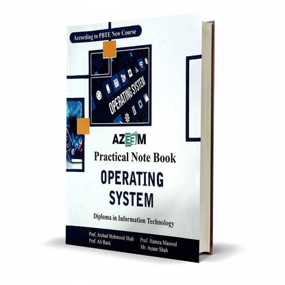 Azeem Practical Note Book Operating System DIT | PBTE Latest