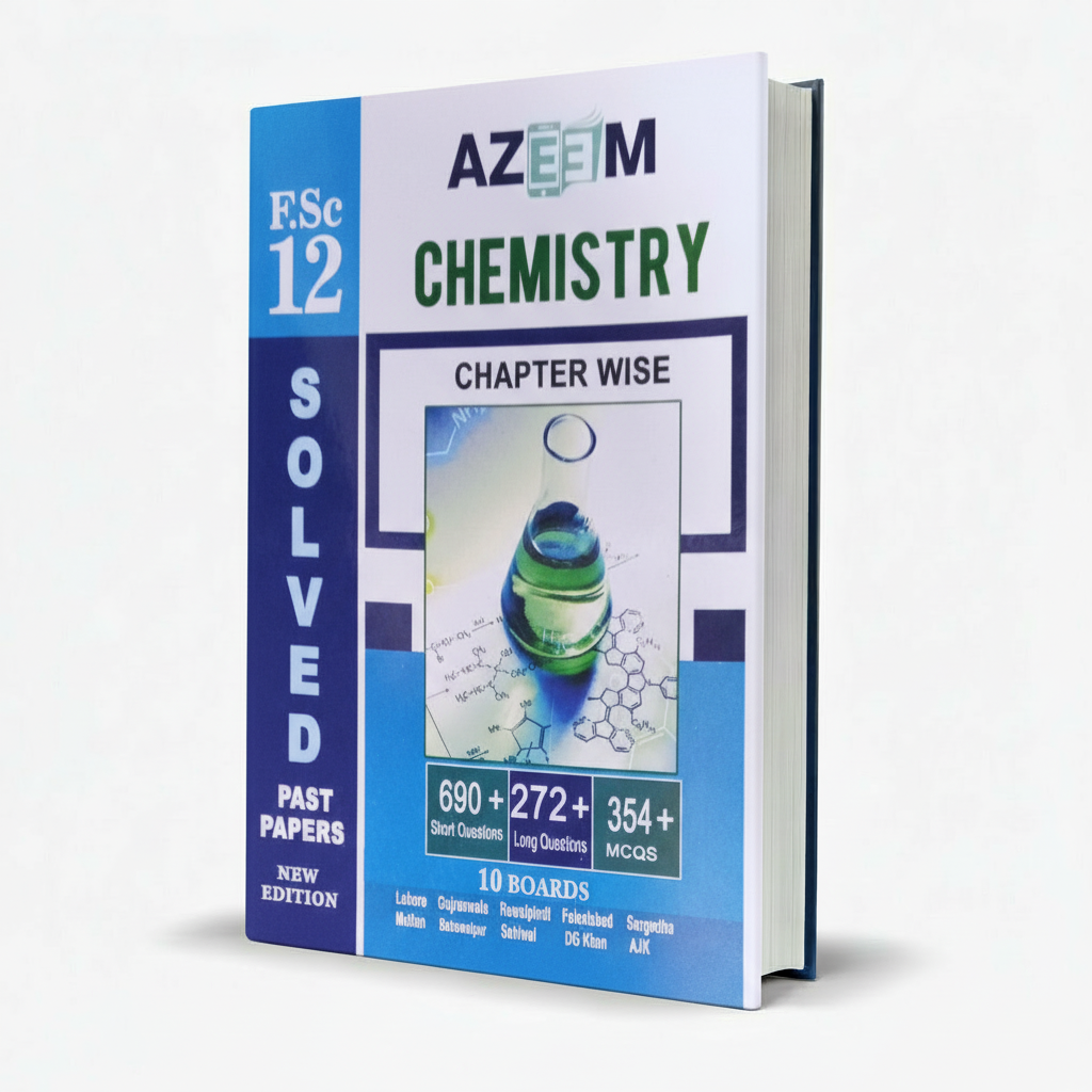 Azeem Solved Past Papers 2nd Year Chemistry MKG