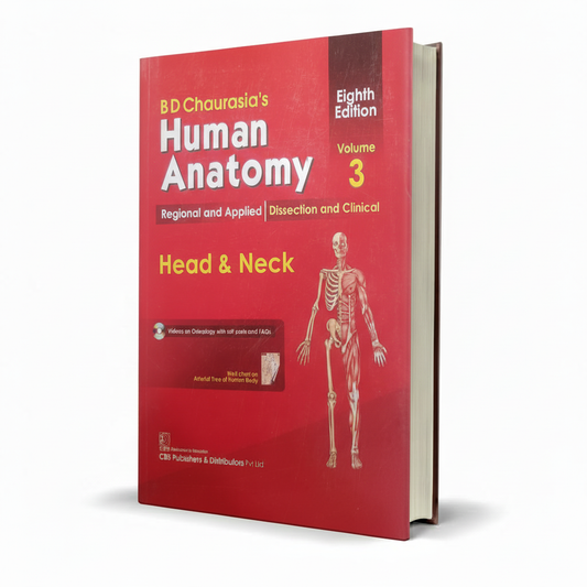 BD Chaurasia Human Anatomy Vol 3 10th Edition – Medical - Wifi Book Store