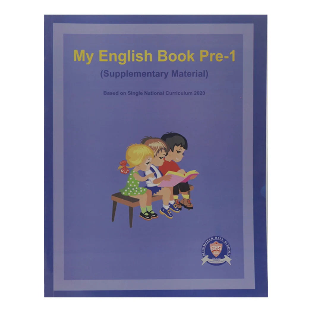 BHS My English Book Pre-1 | English Learning Book for Kids