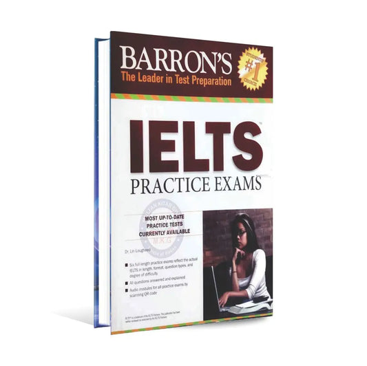 Barron IELTS Practice Exams Book by Dr. Lin Lougheed Multan Kitab Ghar