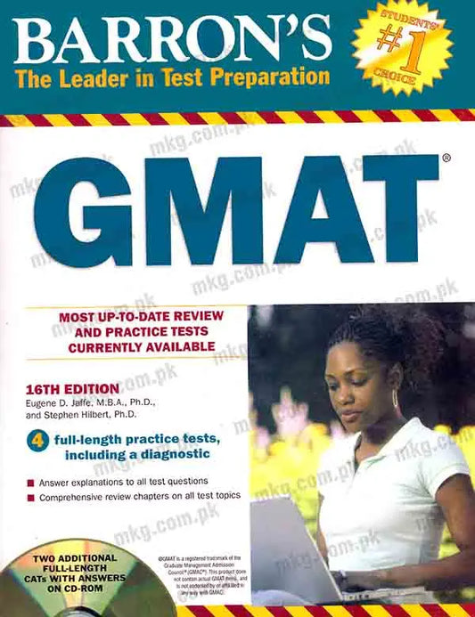 Barron's GMAT The leader in Test Preparation Multan Kitab Ghar