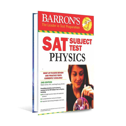 Barron’s SAT Subject Test Physics Book by Robert Jansen MA