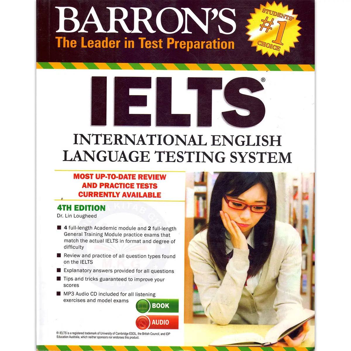 Barrons Ielts International English Language Testing System 4th Edition by Dr Lin Lougheed Multan Kitab Ghar