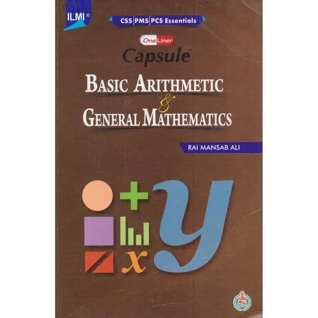 Basic Arithmetic and General Mathematics Book By Rai Mansab Ali Multan Kitab Ghar