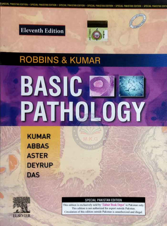 Robbins Kumar Basic Pathology 11th Edition By Kumar Abbas Multan Kitab Ghar