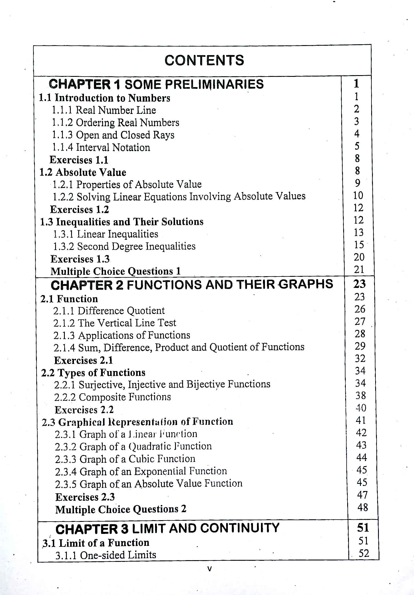 Basic Mathematics-2 Introduction to Calculus for Business - MKG ...