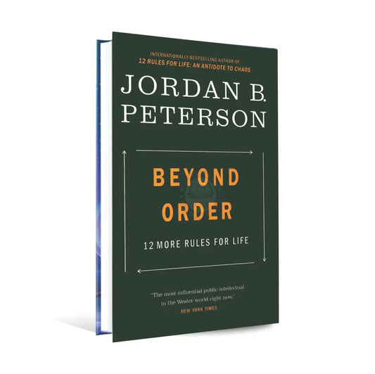 Beyond Order 12 More Rules for Life Book by Jordan B. Peterson Multan Kitab Ghar
